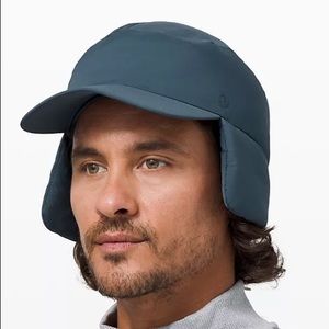 🍋 Lululemon Navigation Loft Trapper Hat Black L/XL Puff Insulated